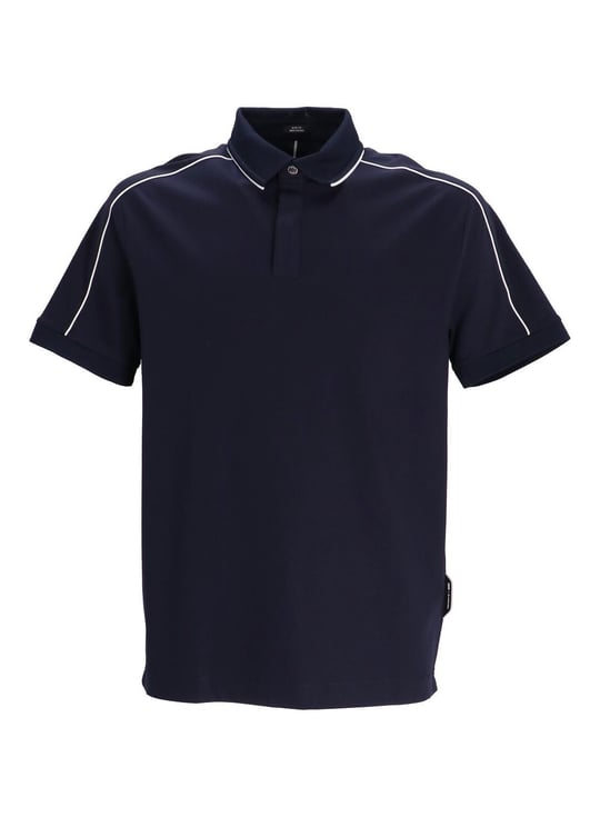 BOSS BOSS Erkek Pamuklu Polo Yaka Kısa Kollu Günlük Kullanım Lacivert Polo Yaka T-Shirt 50486203-404