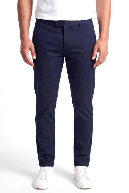BOSS  BOSS Erkek Regular Fit Normal Bel Daralan Paça Lacivert Pantolon 50566948-404