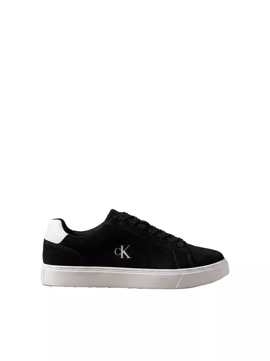 Calvin Klein Calvin Klein Erkek Düşük Bilekli Rahat Taban Ck Logolu Süet Siyah Sneaker YM0YM01434-01H