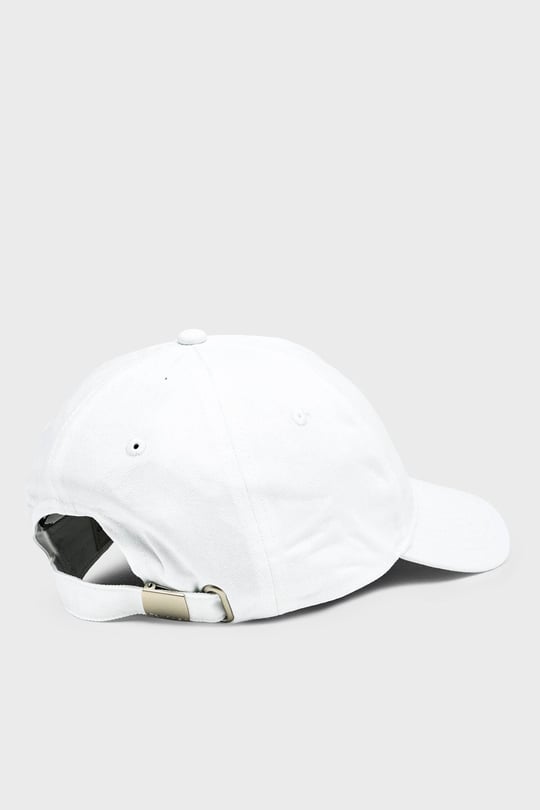 Calvin Klein Calvin Klein Kadın CK Logo Baskılı Pamuklu Ayarlanabilir Tokalı Beyaz Şapka LV04K5027G-YAF
