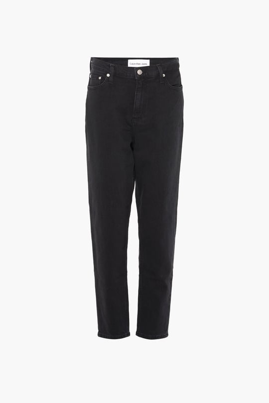 Calvin Klein Calvin Kleın Kadın Dokuma Kumaş  Normal Bel  Düz Model Siyah Jeans J20J221659-1BY