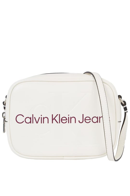 Calvin Klein Calvin Kleın Kadın Logo Ayarlanabilir Askılı Beyaz Çanta K60K610275-YBI