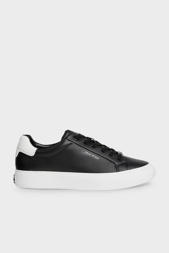 Calvin Klein Calvin Kleın Kadın Marka Logolu Bağcıklı Kaydırmaz Tabanlı Günlük 0GN Sneaker HW0HW02037-0GN