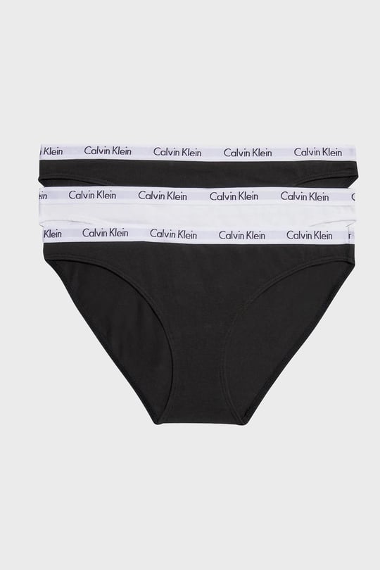 Calvin Klein Calvin Kleın Kadın Marka Logolu Günlük Kullanım Siyah Külot 000QD3588E-WZB