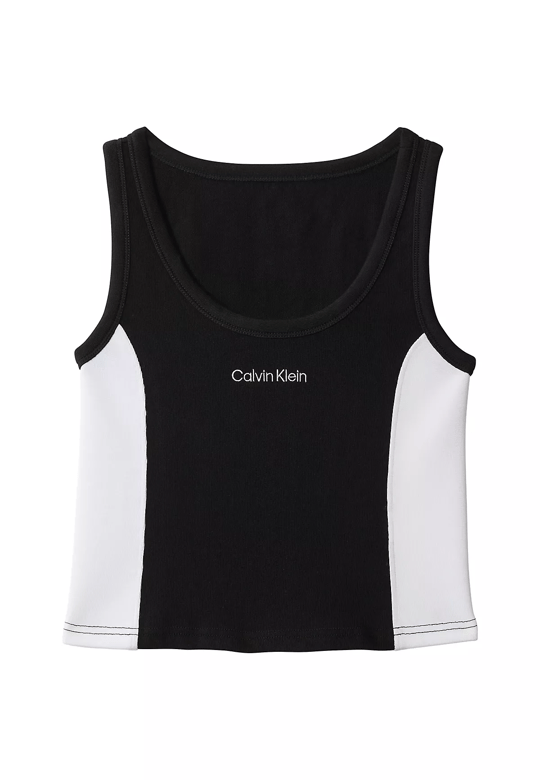 Calvin Klein Calvin Klein Kadın Pamuklu Logo Detaylı Dar Kesim Siyah Mayo LV00Q61152-UB1