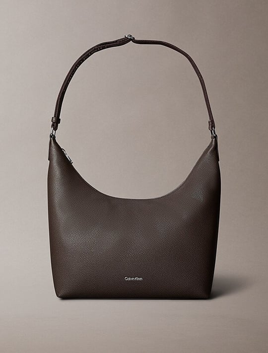Calvin Klein Calvin Klein Kadın Üstten Tutmalı İç Fermuar Cepli Logo Şerit Askılı Kahverengi Çanta LV04F3891G-BAL