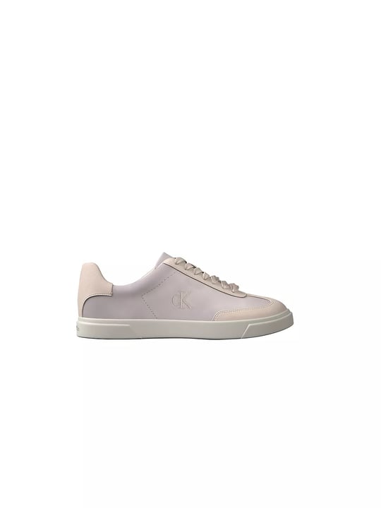 Calvin Klein Calvin Klein Kadın Yumuşak Süet Deri Rahat Taban Bağcıklı Yuvarlak Burun Lila Sneaker HW0HW03288-0H2