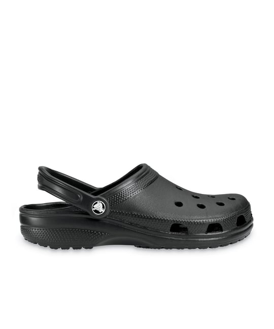 Crocs Crocs UNISEX Marka Logolu Rahat Taban Siyah Terlik 10001-001