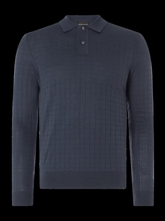 Emporio Armani Emporıo Armani Erkek Basic Kısa Kollu Logo Nakışlı Gri Kazak 3K1MX7 1MLTZ-GRI