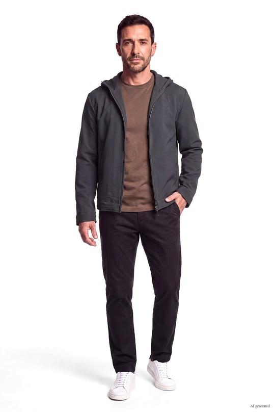 Emporio Armani Emporıo Armani Erkek Kuş ve Kaz Tüyü Dolgulu Normal Kesim Kapüşonlu Uzun Kollu Lacivert Ceket EM006752 AF28011-UB118