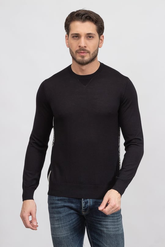 Emporio Armani Emporıo Armani Erkek Lacivert Kazak 6L1MXH 1MIVZ-0920