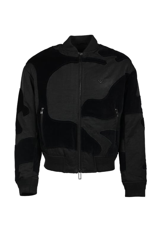 Emporio Armani Emporıo Armani Erkek Marka Logo Detaylı Fermuarlı Çok Cepli Siyah Mont 6R1B99 1NIMZ-0999