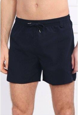 Emporio Armani Emporıo Armani Erkek Pamuklu İp bağlamalı Dokuma Kısa Lacivert Mayo 211740 3R420-06935