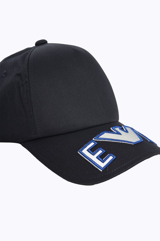 Emporio Armani Emporıo Armani Erkek Pamuklu İşleme Logo Detaylı Kanvas MB597 Spor Şapka EM004846 AF23344-MB597