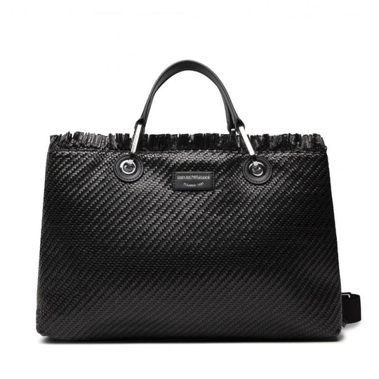 Emporio Armani Emporıo Armani Kadın Logo Ayarlanabilir Askılı Siyah Omuz Çantası Y3D165 Y398E-81386