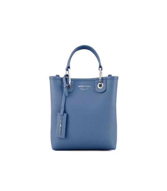 Emporio Armani Emporıo Armani Kadın Marka Logolu Rahat Mavi Omuz Çantası Y3D255 YFO5E-89587