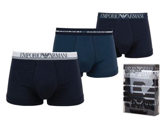 Emporio Armani Emporıo Body Erkek Marka Logolu Beli Lastikli Mavi1 Boxer 111357 1A723-235