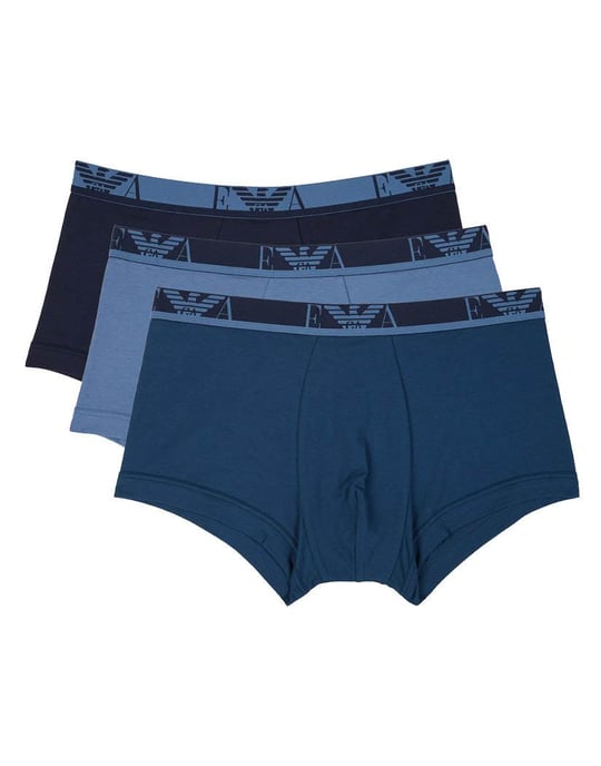 Emporio Armani Emporıo Body Erkek Marka Logolu Beli Lastikli Çok Renkli Boxer 111357 1A715-835