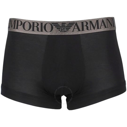 Emporio Armani Emporıo Body Erkek Pamuklu Marka  Logolu Siyah Boxer 111389 3R511-00020