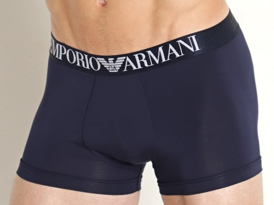 Emporio Armani Emporıo Body Erkek Pamuklu Marka  Logolu Lacivert Boxer 111389 3R511-00135