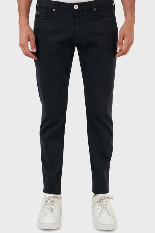 Erkek Normal Belli Dar Kesim Düz Paça Lacivert Jeans 3L1J06 1N4RZ-0920