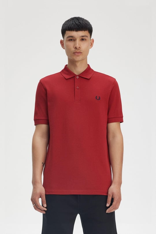 Fred Perry Fred Perry Erkek Regular Fit %100 Pamuklu Kısa Kollu Y35 Gömlek M6000-Y35