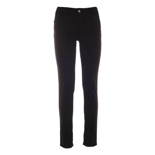 Liu Jo Lıu Jo Kadın Örme Kumaş  Normal Bel Kısa Paça Düz Model Siyah Pantolon WF3166T3045-22222