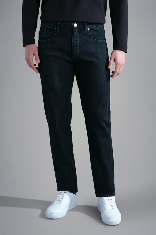 Paul Shark Paul Shark Erkek Denim Cepli Normal Kalıp Günlük Kullanım Antrasit Jeans 13314107-009