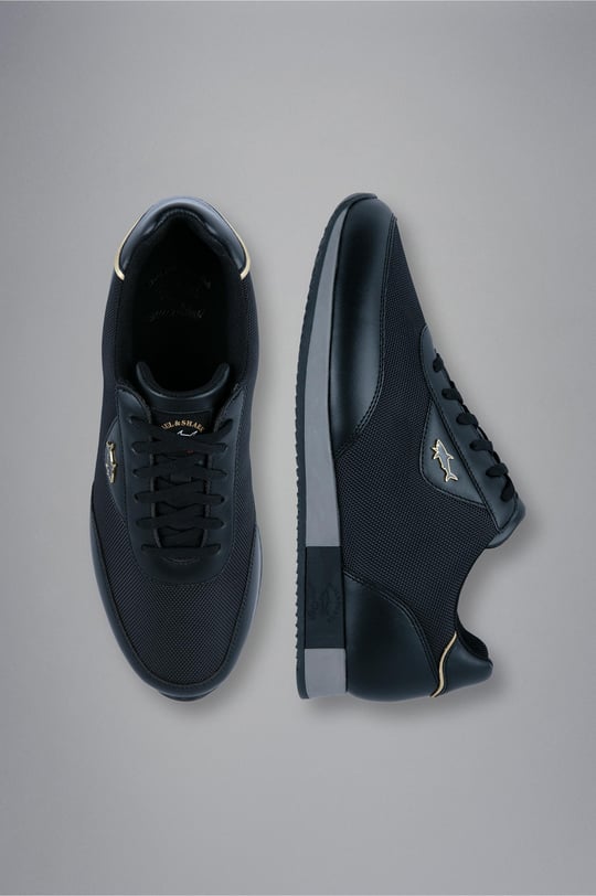 Paul Shark Paul Shark Erkek Deri Rahat Taban Günlük Kullanım Siyah Sneaker 13318000-011