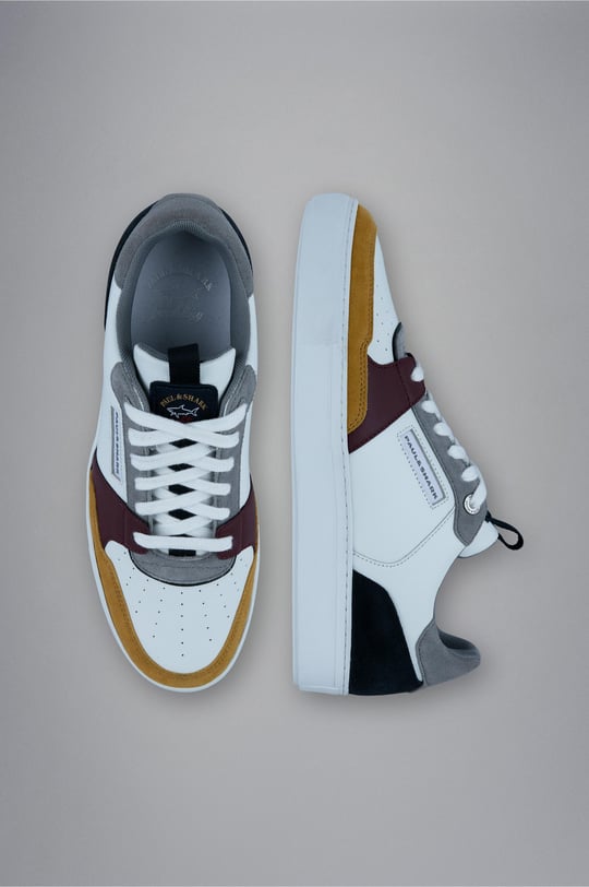 Paul Shark Paul Shark Erkek Deri Rahat Taban Günlük Kullanım Beyaz Sneaker 13318005-010