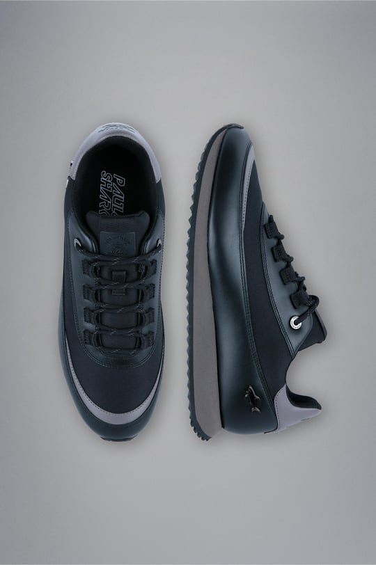 Paul Shark Paul Shark Erkek Deri Rahat Taban Günlük Kullanım Siyah Sneaker 13318007-011