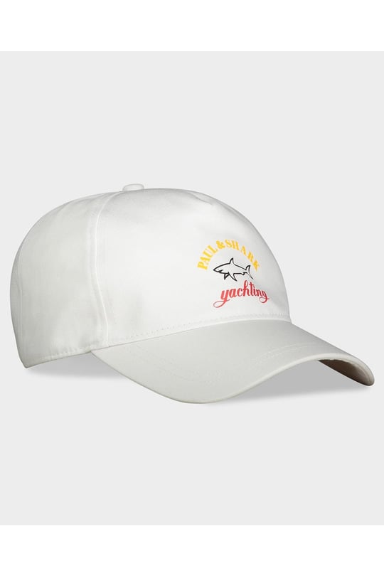 Paul Shark Paul Shark Erkek Marka Logo Baskılı Beyaz Spor Şapka 21417100-010