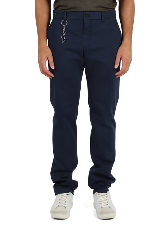 Paul Shark Paul Shark Erkek Regular Fit Normal Bel Lacivert Pantolon 14314048-013