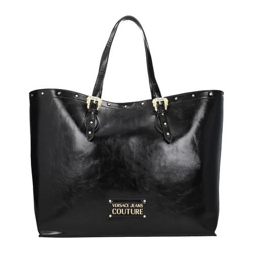 Versace Versace Kadın Marka Tokalı Ayarlanabilir Askılı Siyah Omuz Çantası 75VA4BFMZS442-899