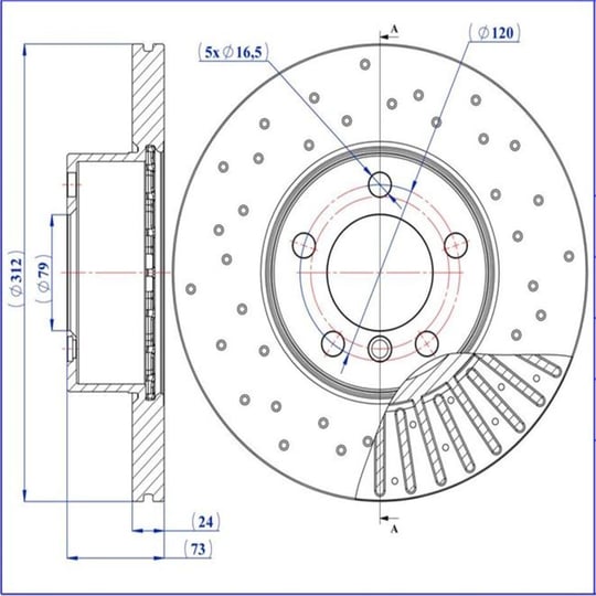 FREN DISKI ( BMW E90-E91-E92 / F20-F30-F33-F34-F36 ON )PERFORMANS