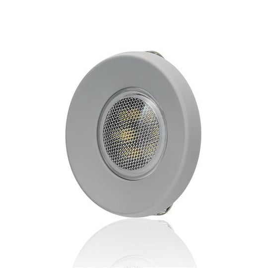 12V 6 LEDLİ 1.2 WATT POWER SPOT KLIPS MONTAJ BEYAZ SU GECIRMEZ