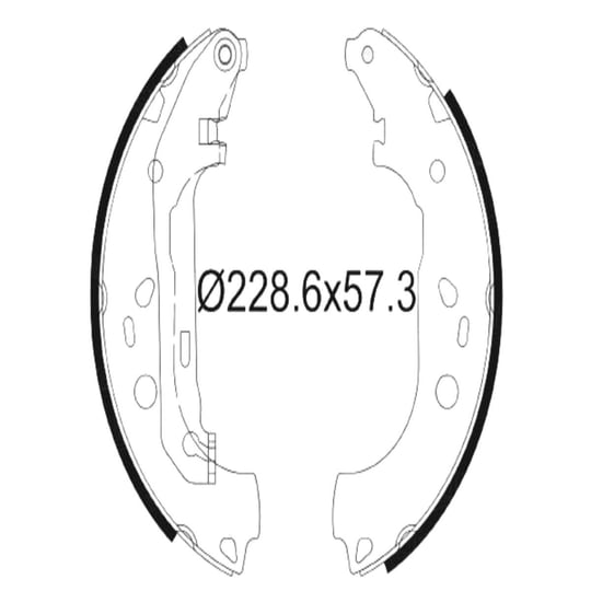 ARKA FREN BALATASI (PABUC) CONNECT 1,8TDCI 02>13