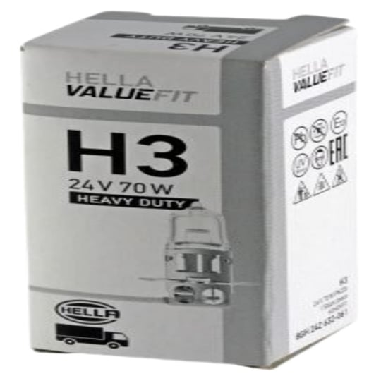 AMPUL H3 HALOJEN  24V/70W  H3-  PK22S  DAF/IRISBUS/IVECO/MAN/MERCEDES/NEOPLAN/RENAULT/SCANIA/VOLVO