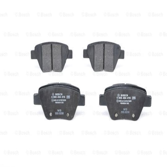 ARKA FREN BALATASI LEON CADDY OCTAVIA 1,4TSI / 1,6 / 1,8TSI / 1,9TDI / 2,0 09 / 04>