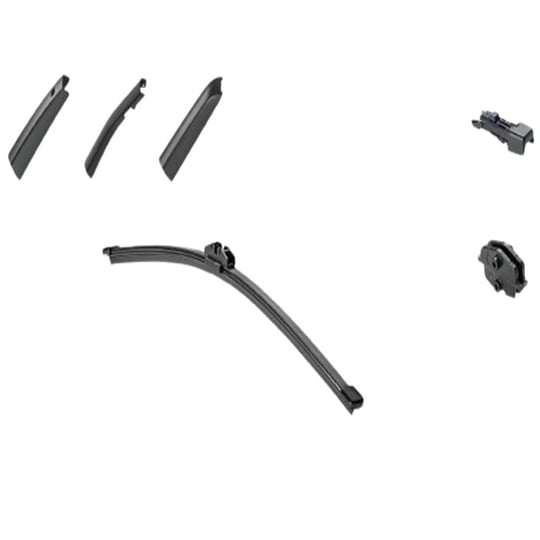 SILECEK SUPURGESI ARKA MUZ TIP 380mm HR38 (HYDROCONNECT COKLU BAGLANTI) / (X1)