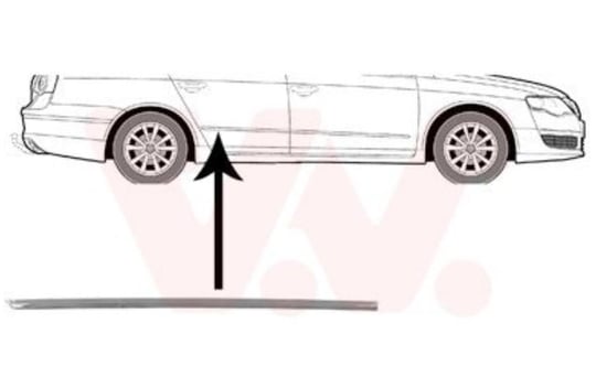 AKRA KAPI CITASI KROM SAĞ VW PASSAT 05-