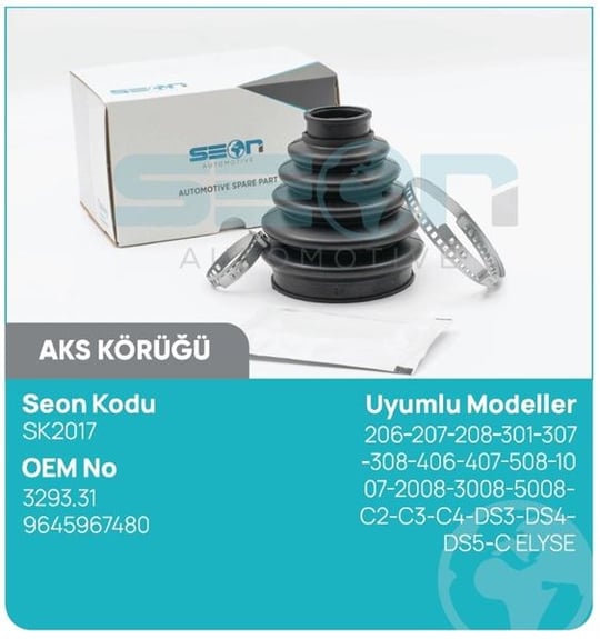 AKS KÖRÜĞÜ DIŞ 206-207-208-301-307-308-406-407-508 -1007-2008-3008-5008-C2-C3-C4-DS3-DS4-DS5-C ELYSE