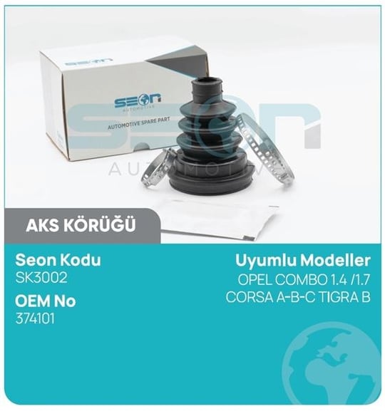 AKS KÖRÜĞÜ İÇ OPEL COMBO 1.4 1.7 CORSA A-B-C TIGRA B KADETT D  ASTRA G ASTRA F TIGRA COUPE