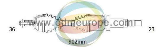 AKS SAĞ C-Max 1.6 16v 2007-2011 MT A:36 C:904 B:23