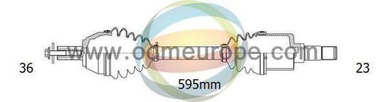 AKS SOL C-Max 1.6 16v 2007-2011 MT A:36 C:594,7 B:23
