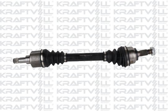 AKS SOL KOMPLE P206 (DIS FREZE: 25, IC FREZE: 22, BOY:601MM, CONTA CAPI: 60MM)TU5JP4 (1,6 16V) ABS