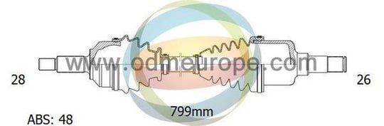 AKS SOL Transit 2.0Di 16v 2000-2006 MT A:28 C:795 B:26