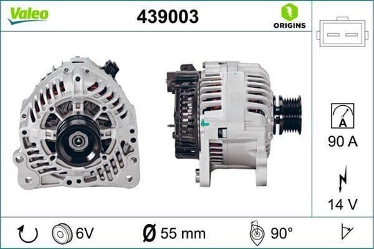 ALTERNATÖR A13VI124 90A