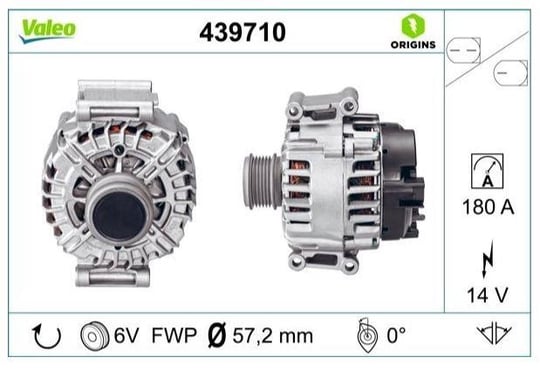 ALTERNATÖR AUDI A4 2.0 TFSI
