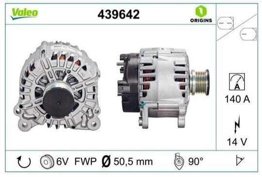 ALTERNATÖR AUDI A5 TD TG14C020